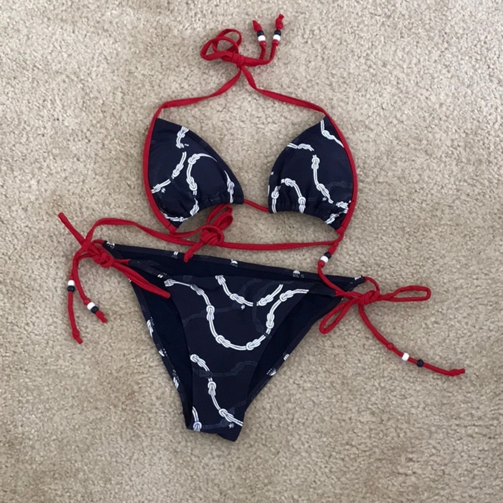 Hilfiger Denim Bikini Set. Size Small